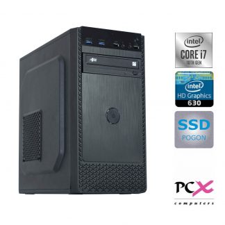 Namizni računalnik PCX EXAM i7-10700K/16GB/SSD500GB/HD630