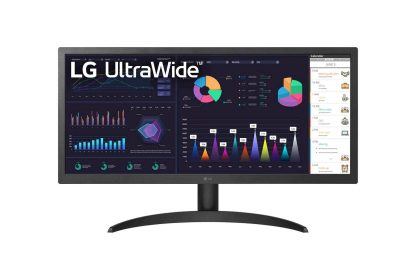 Monitor LG 25,7" 26WQ500-B UltraWide, IPS, 2560x1080, 2x HDMI