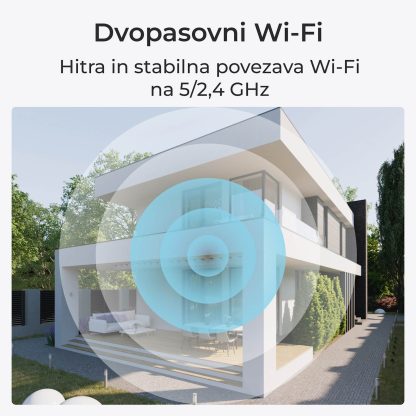 Reolink IP Kamera  W320 Wi-fi, 5MP, Zunanja, Nočni vid, Bela - Image 7