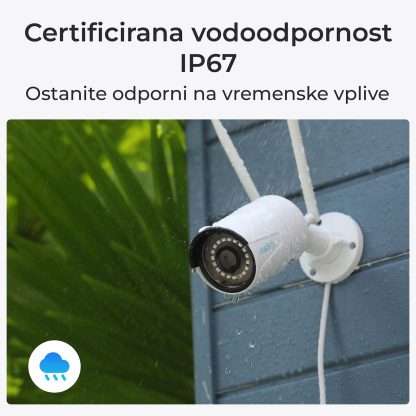 Reolink IP Kamera  W320 Wi-fi, 5MP, Zunanja, Nočni vid, Bela - Image 9