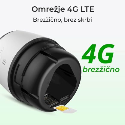 Reolink IP Kamera GO serija G330 4MP, Zunanja, Baterijska, 4G LTE podpora - Image 4