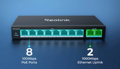 Reolink 10 Portno stikalo 120W, max 30W po portu - Image 2