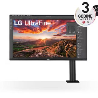 Monitor LG 31,5 32UN880K-B UltraFine Ergo, IPS, 3840x2160, 2x HDMI, DP, USB-C