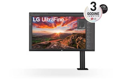 Monitor LG 31,5 32UN880K-B UltraFine Ergo, IPS, 3840x2160, 2x HDMI, DP, USB-C